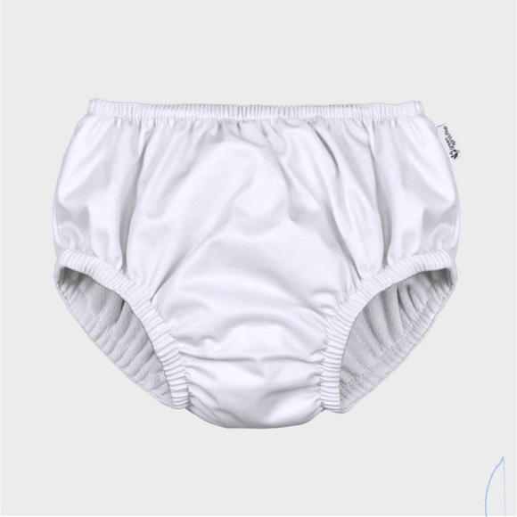 Green Sprouts Comfy White Kids Swim Diaper Covers bundle of 2 size 24M - Picture 2 of 6